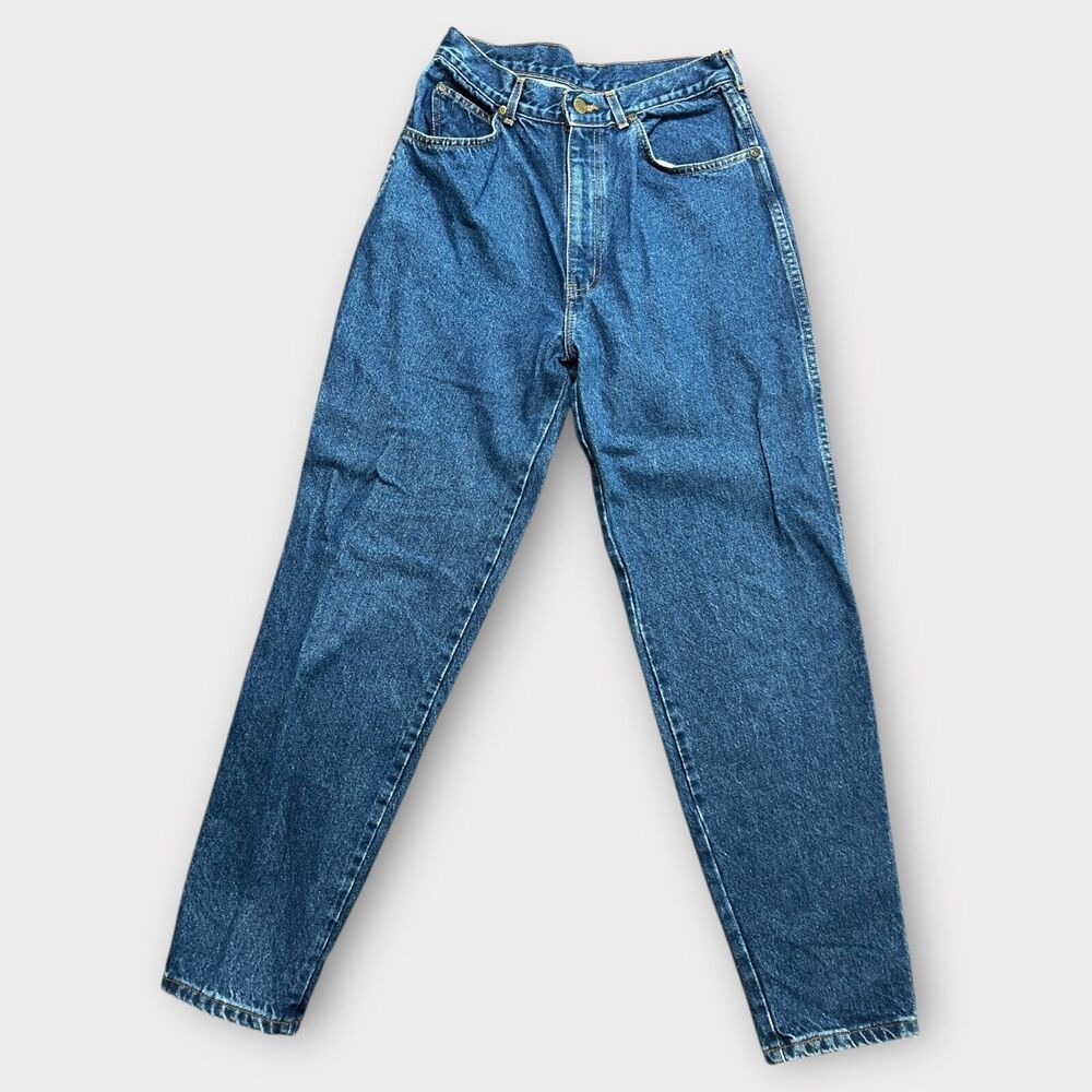 Vintage 80s Jeans 13 2 Small Chic Blue Denim High Rise Mom Jeans Made‎ in USA